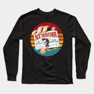 Vintage Ace Ventura Card Long Sleeve T-Shirt